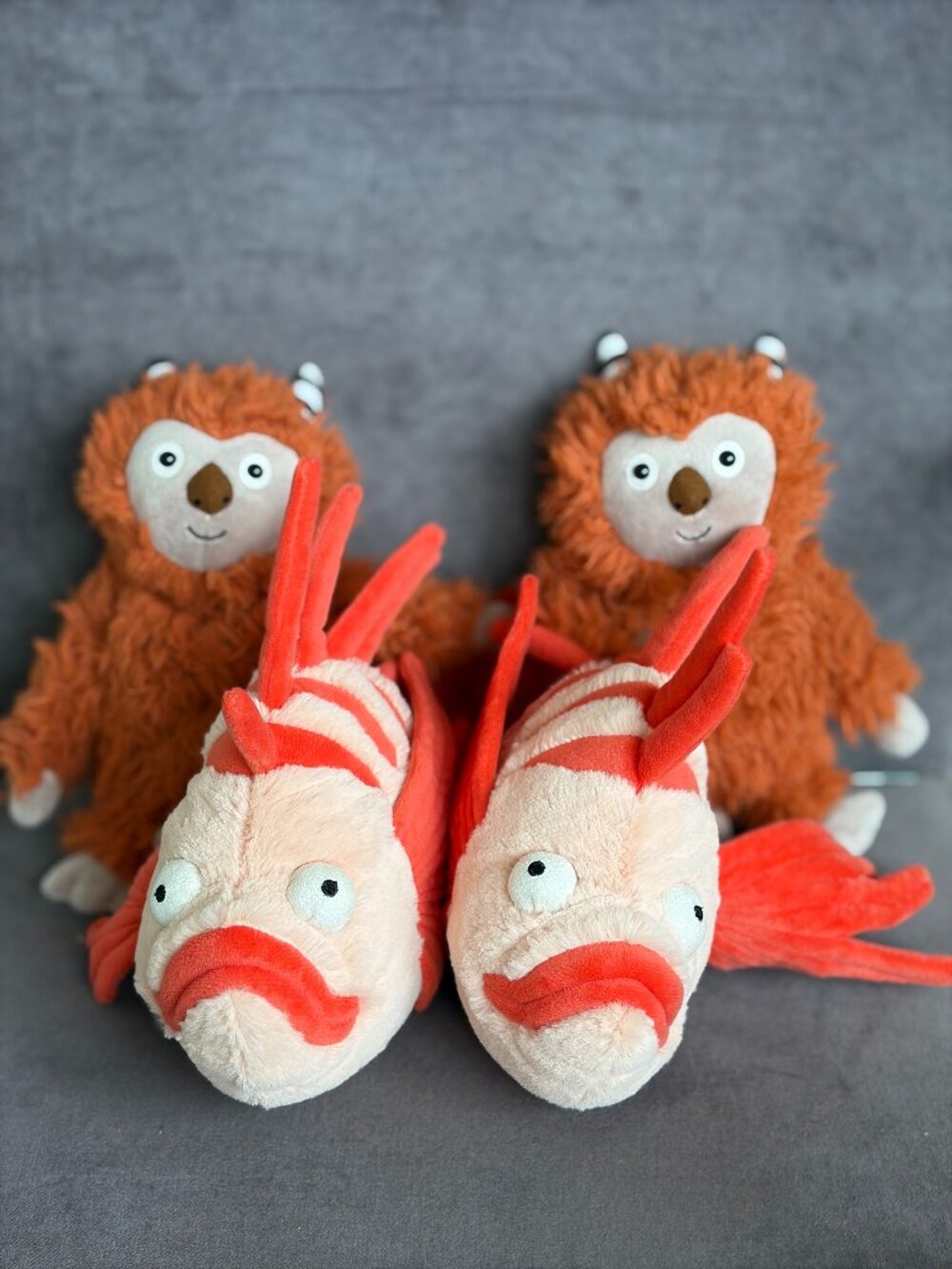 Jellycat Double Trouble Bundle 🐠👾 Lois Lionfish + Pip Monster NWT Rare Retired